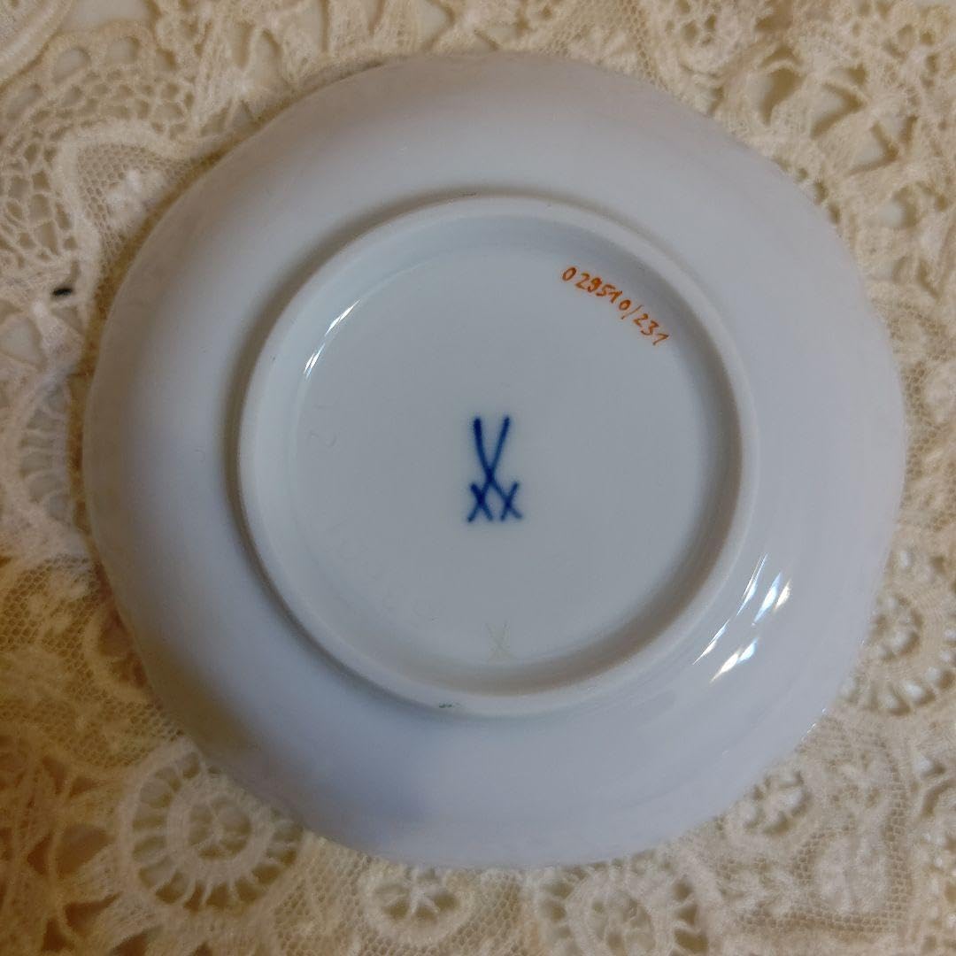 ♝マイセン♝ スモールデイッシュ 小皿 散らし小花 スモールディッシュ